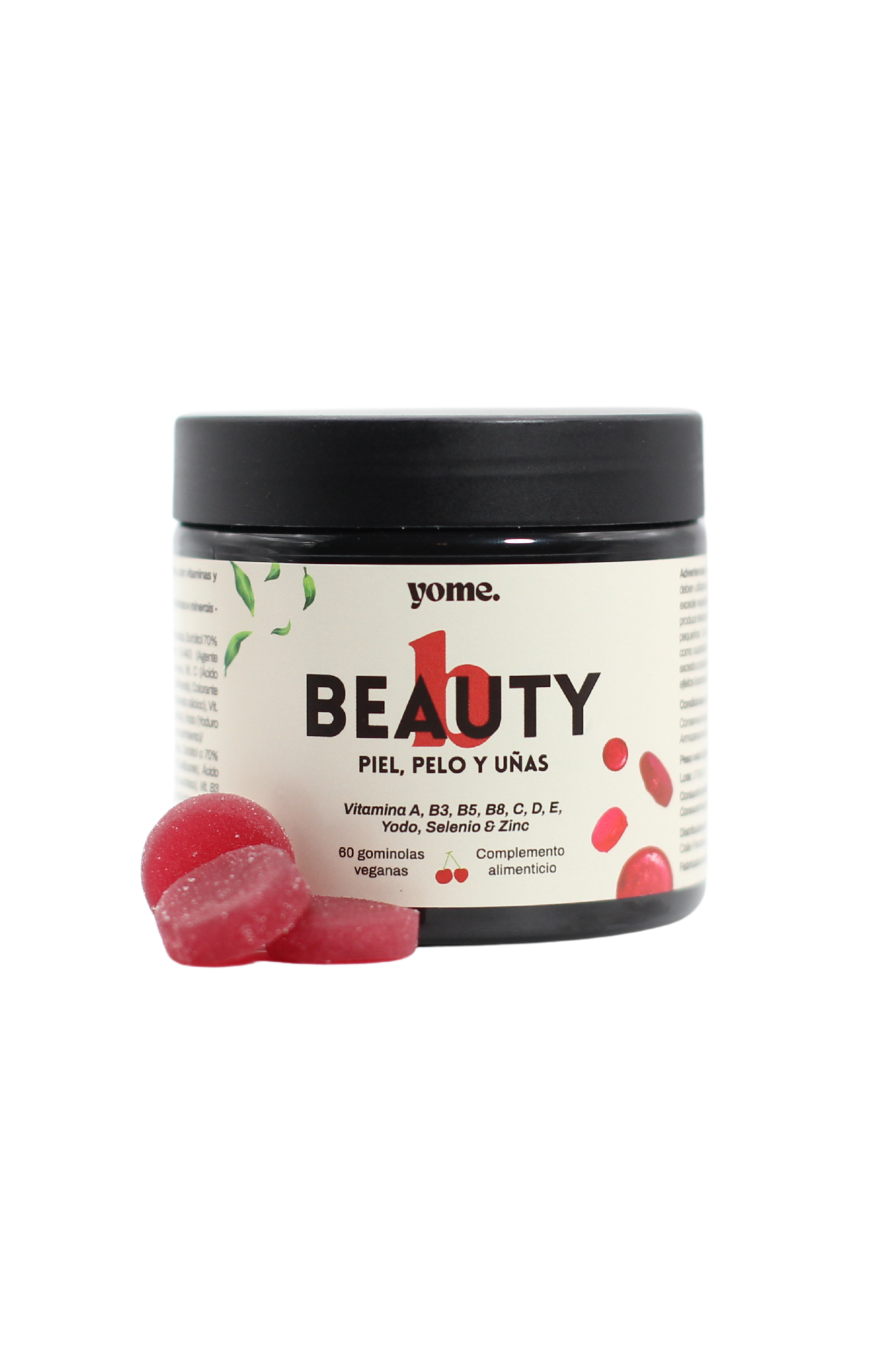 VITAMINAS EN GOMINOLA BIOTINA PIEL PELO UÑAS